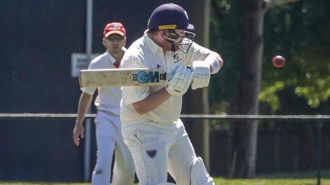 Balwyn batter Dom Greene in action against Melton. Picture: Valeriu Campan