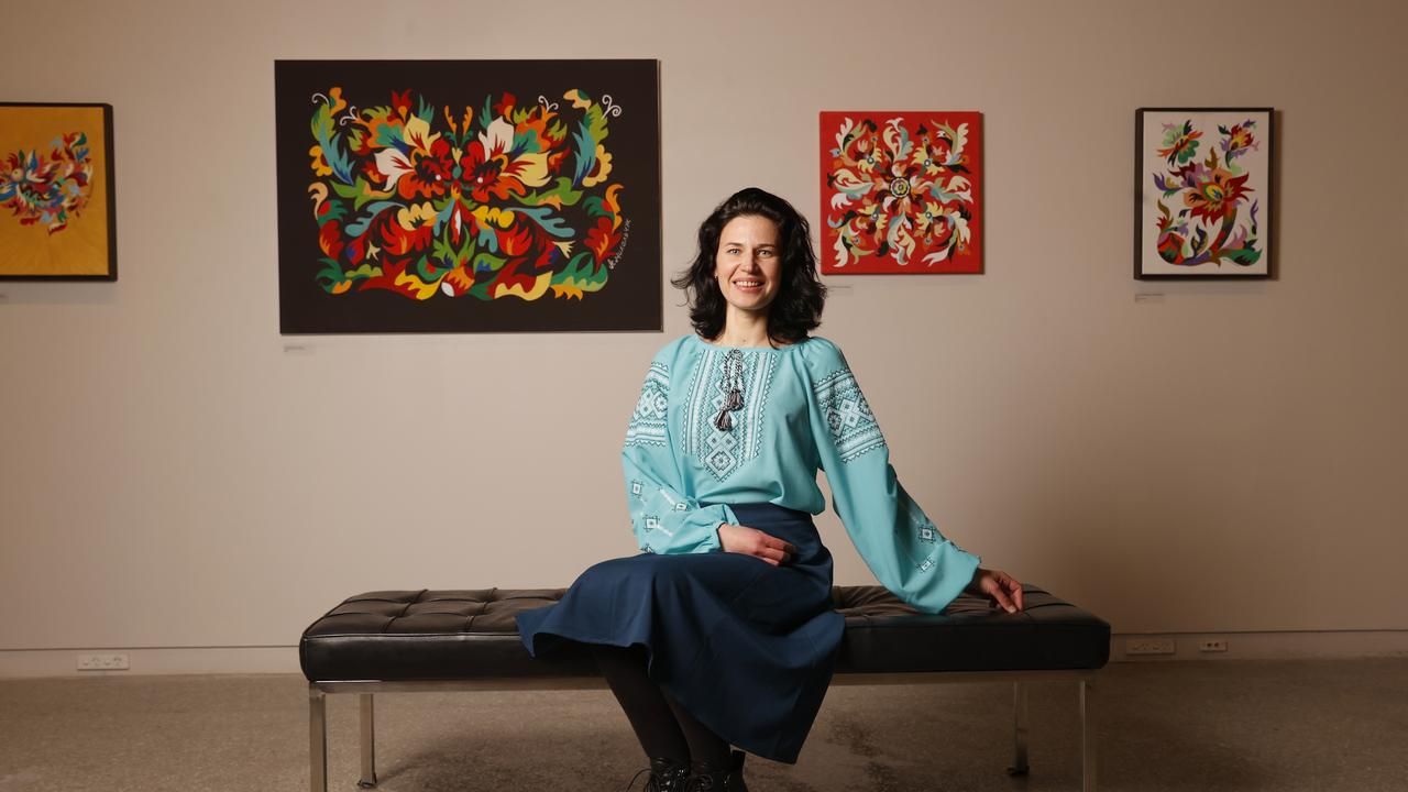 Anna Mykhalchuks New Exhibition ‘the Dance Of Colours At Moonah Arts