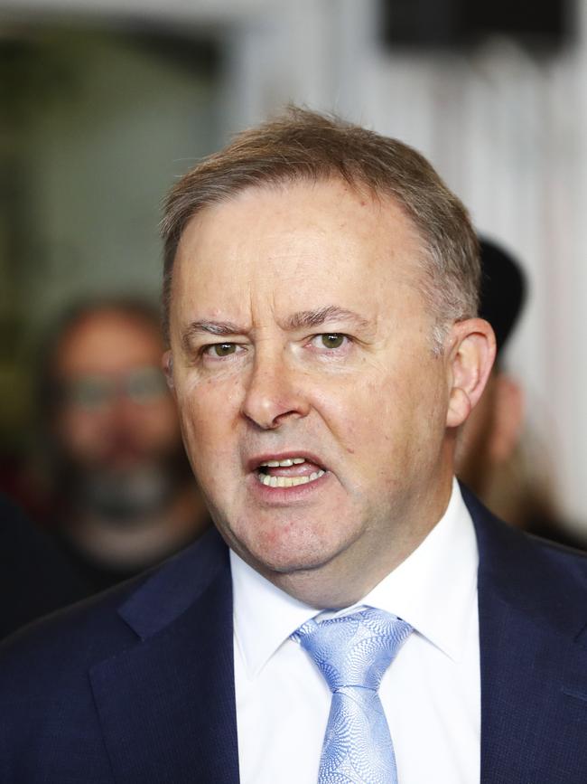 Shadow Infrastructure Minister Anthony Albanese. Picture: AAP/Daniel Munoz