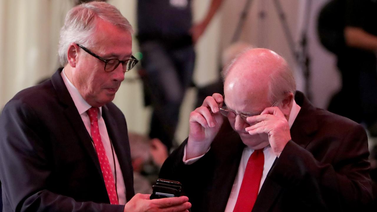 Wayne Swan at the 2019 ALP Election Night function in Melbourne. Picture: Stuart McEvoy.