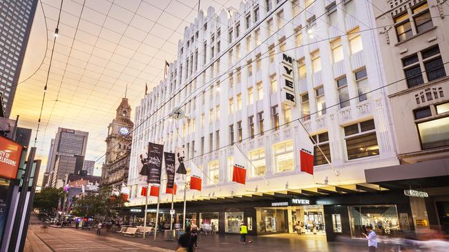 TH Real Estate has bought a one third interest in the venerable Myer Melbourne property.