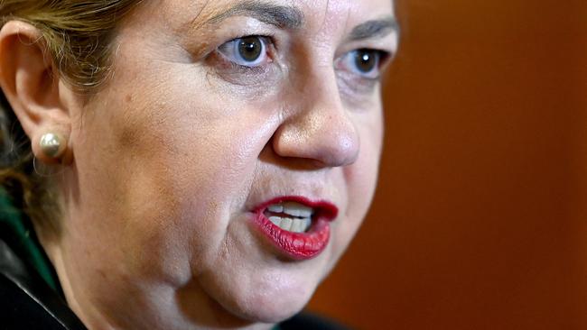 Queensland Premier Annastacia Palaszczuk. Picture: NewsWire / John Gass