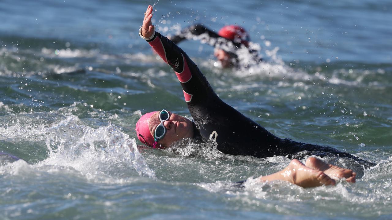 Australia Day Ocean Swim at Kingston Beach.  Picture: Nikki Davis-Jones