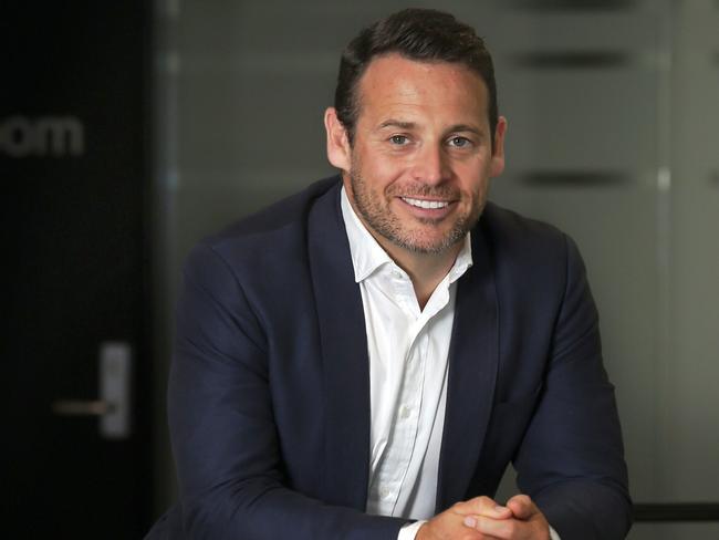 El Jannah chief executive Brett Houldin is taking on KFC and McDonald’s in the fast food wars. Picture: Supplied.