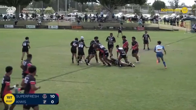 Replay: SupaFresh v Qld Kiwis (U16 Boys) - Pacific Youth Rugby Festival Day 3