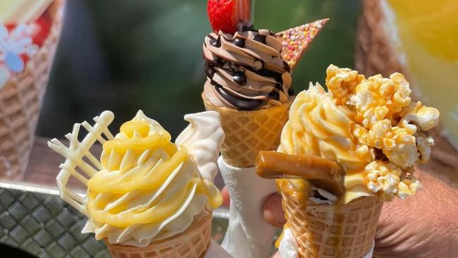 Indulge that sweet toothFor a smallish city, Coffs has a very strong dessert game. The best ice-cream in town is Blue Cow Gelato. Its repertoire runs from solid cold classics like vanilla and pistachio through to more out-there combos such as hubba bubba, blueberry white chocolate and salted coconut peaflower. Get Whipped Cheescake Cones take the prize for originality with its take on lemon meringue a standout. If you’re one of those travellers who just has to hit up the best bakery in town, hotfoot it to K’Pane. It made its name with some of the best sourdoughs in the state but its apple crumble danish and pan au cinnamon are buttery brilliance. 