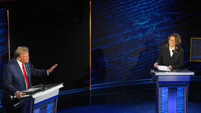 The Harris campaign immediately called for a second debate. Picture: Saul Loeb/AFP