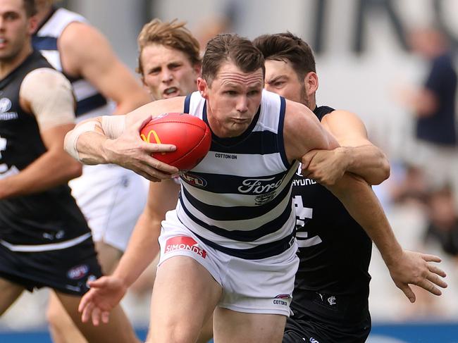 AFLPA president Patrick Dangerfield. A second bye has long been called for from the players’ representative body. Picture: Kelly Defina/Getty Images.