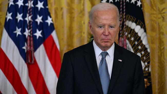 Some 80 pr cent of voters think Joe Biden, 81, is too old to run. Picture: AFP