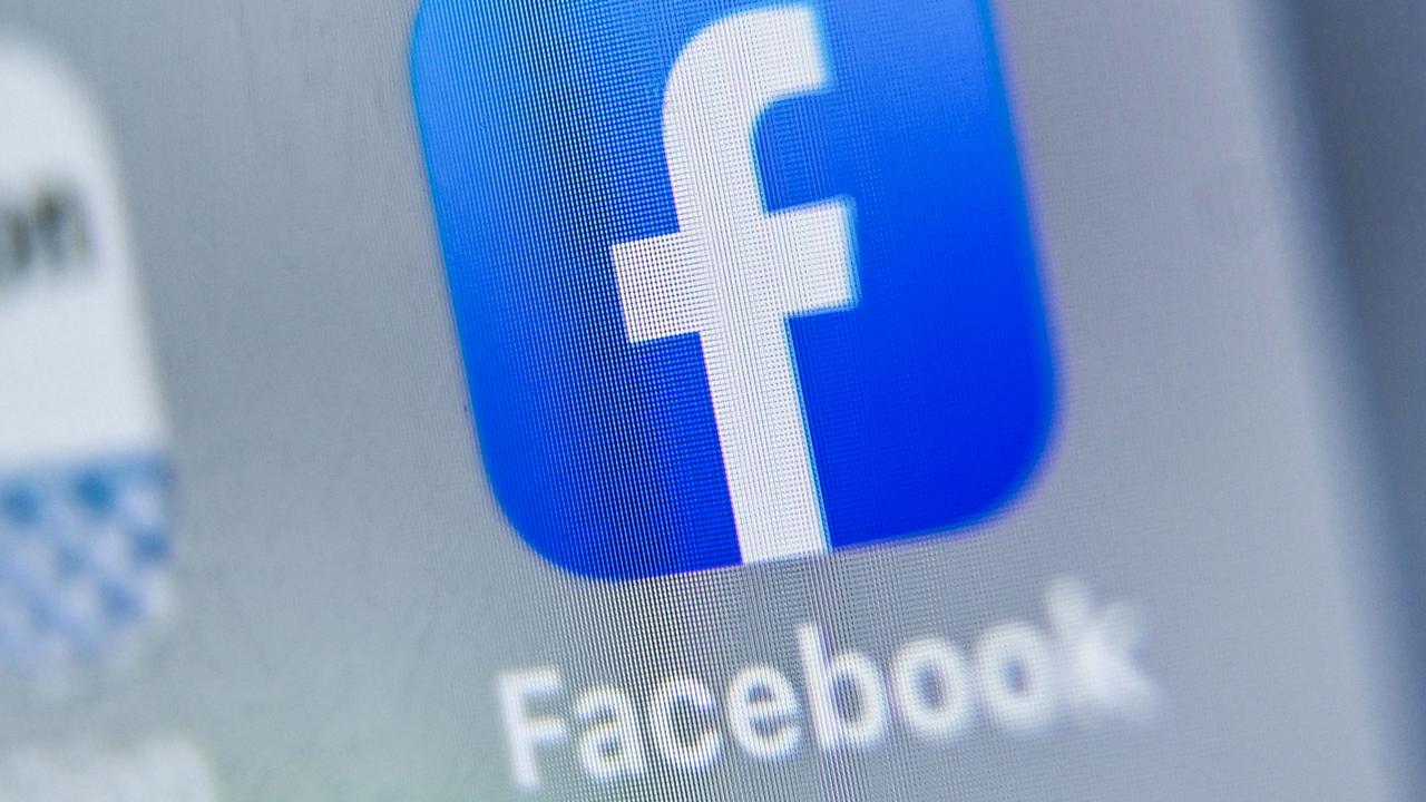 Facebook has cracked down on the anti-Covid restriction movement in Germany, removing dozens of accounts that contribute to “co-ordinated social harm”. Picture: Denis Charlet/AFP