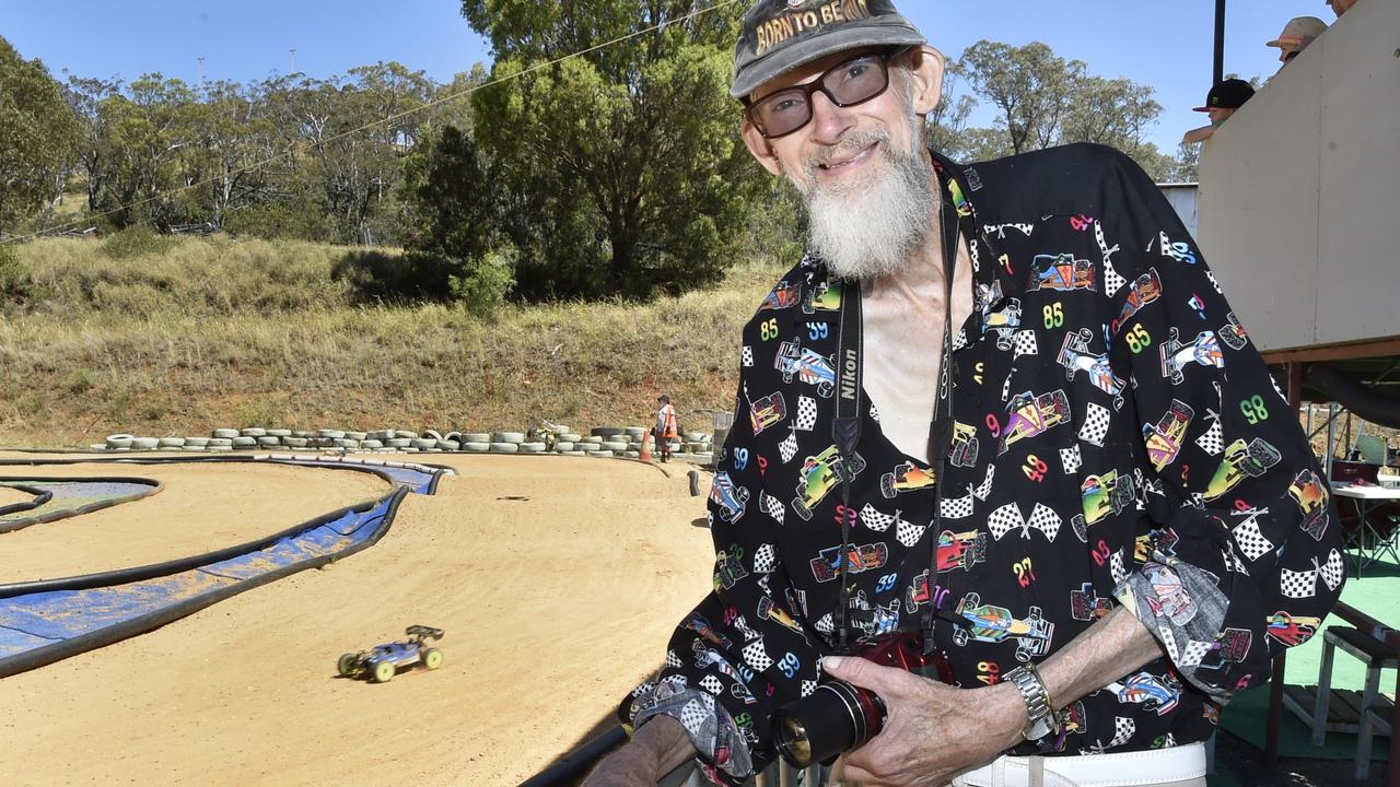 Keen photographer, Robert Brown enjoys capturing the action at the off-road remote control racing group first meeting for 2018 at the Toowoomba Showgrounds. January 2018