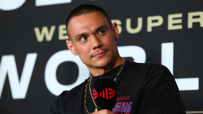 Tim Tszyu will get a shot at undisputed world champion Jermell Charlo if the Aussie wins his next fight. Picture: David Clark