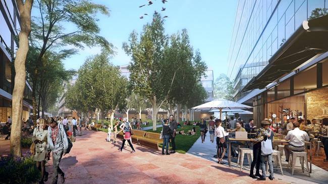 The region’s popularity as an enviable place to live and do business shows no signs of ­waning. Pictured: Artist impression of the $5 billion Sydney Science Park at Luddenham within the Western Sydney Aerotropolis.