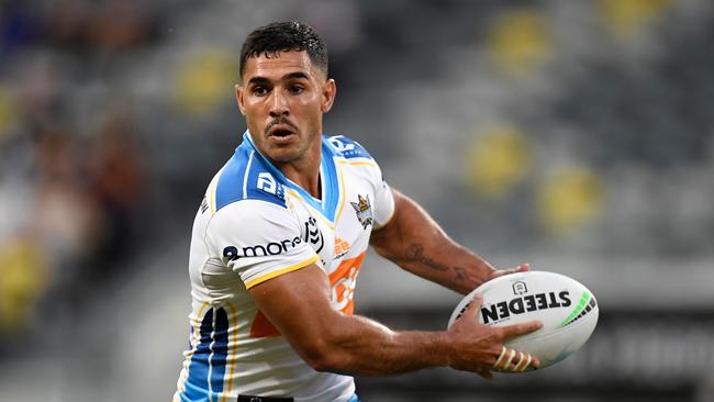 New recuit Jamal Fogarty will play his first game for the Raiders in their trial match against Manly. Picture: Getty Images.