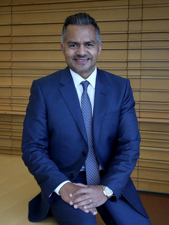 Stockland boss Tarun Gupta said the housing unit showed continued improvement over the quarter Picture: Jane Dempster/The Australian