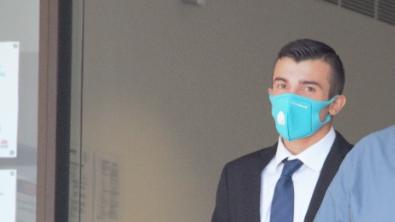 Remzi Bektasovski, 23, leaves Wollongong Court. Picture: Madeline Crittenden