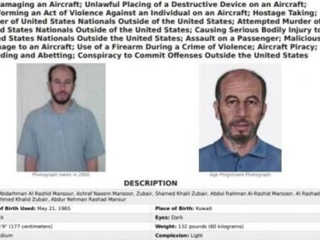 FBI’s List Of Most Wanted Terrorists | The Advertiser