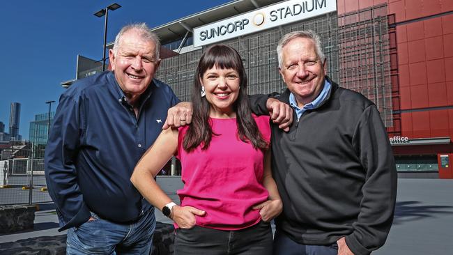 SEN 693 morning breakfast show hosts in 2022: Pat Welsh, Vanessa Gibson and Ian Healy.