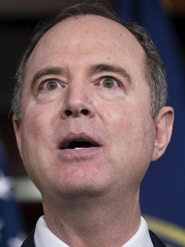 House Intelligence Committee Chairman Adam Schiff. Picture: AP