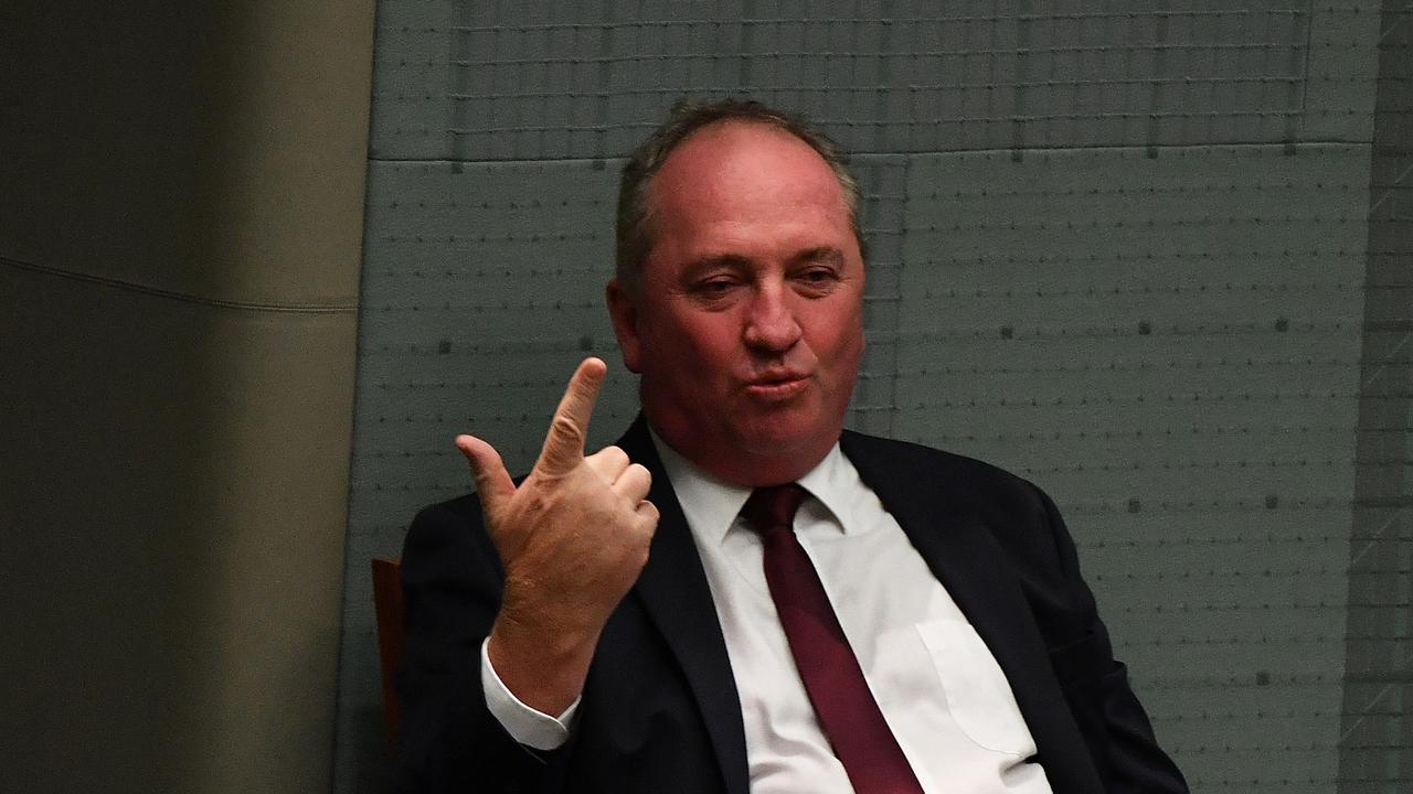 Barnaby Joyce is among Coalition backbenchers calling for the rise to be delayed or scrapped due to the pandemic. Picture: Sam Mooy/ Getty Images