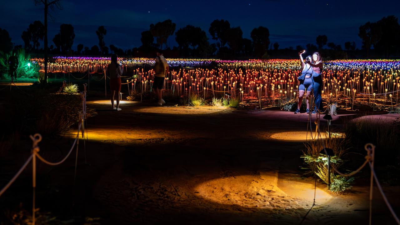 The Field of Light has undergone a significant refurbishment and been extended until at least April 2027. Picture: Supplied