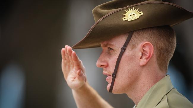 ADF during the commemorations of the 79th anniversary of the bombing of Darwin on the 19th of February 1942Picture Glenn Campbell