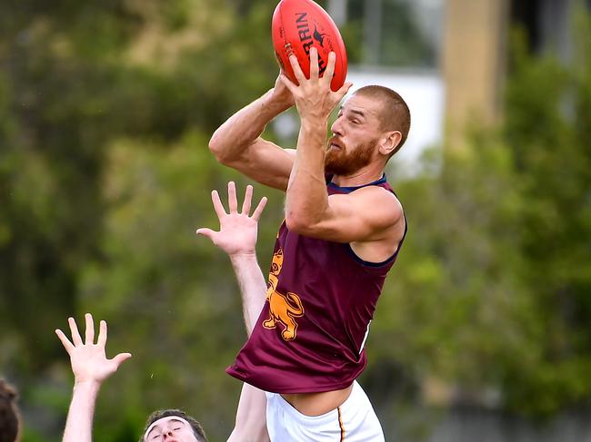 Playing in the QAFL, former Blue Liam Jones is as fit as a fiddle, according to ex-teammate Levi Casboult. Picture: John Gass