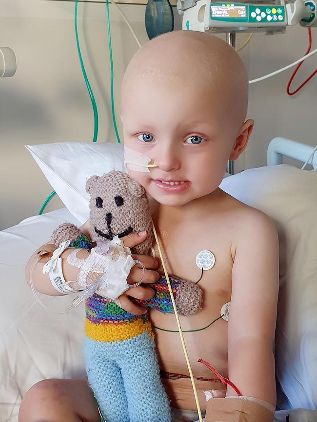 Noah Lord was diagnosed with neuroblastoma at age two and has spent two years in gruelling treatment.