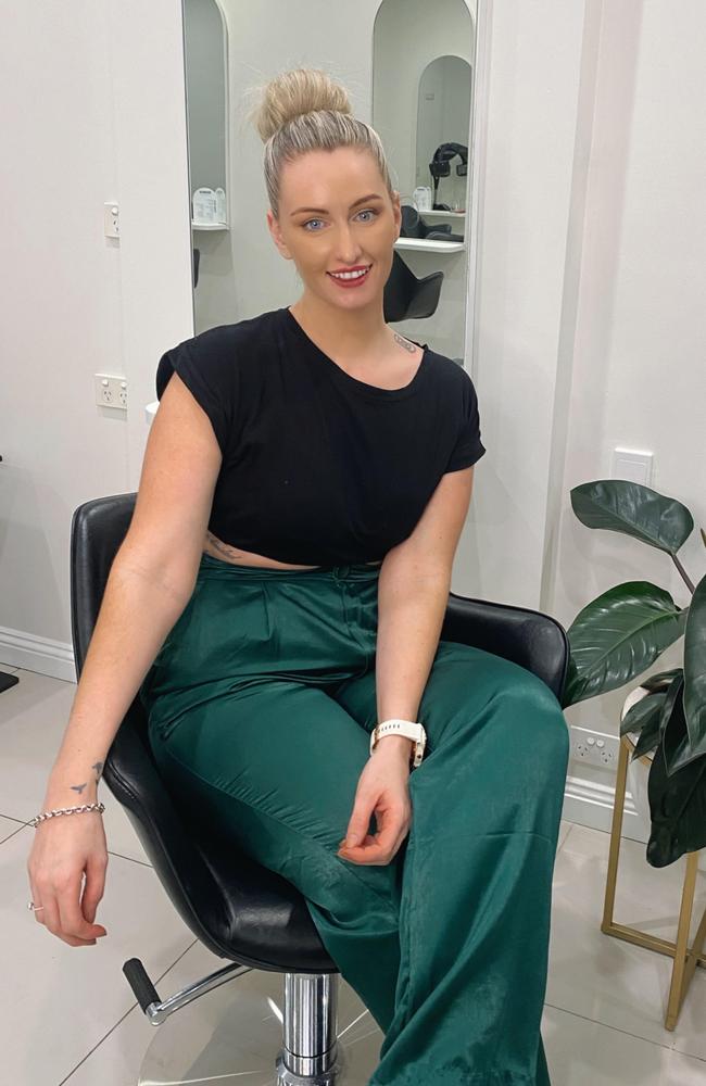 Owner of Trove Salon in Stafford Heights, Taylor Bagster hope to take the lessons learnt from previous years into 2023.