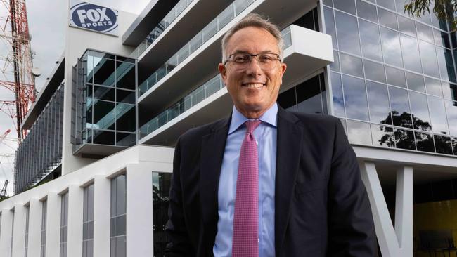 Foxtel CEO Patrick Delany. It’s understood Foxtel is ready to proceed with a public float – should it opt to do so – once market conditions improve. Picture: Ryan Osland