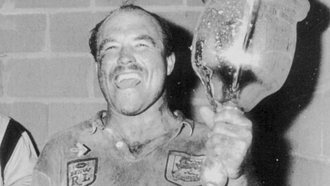 Wally Lewis was one of the first players signed for the Broncos.