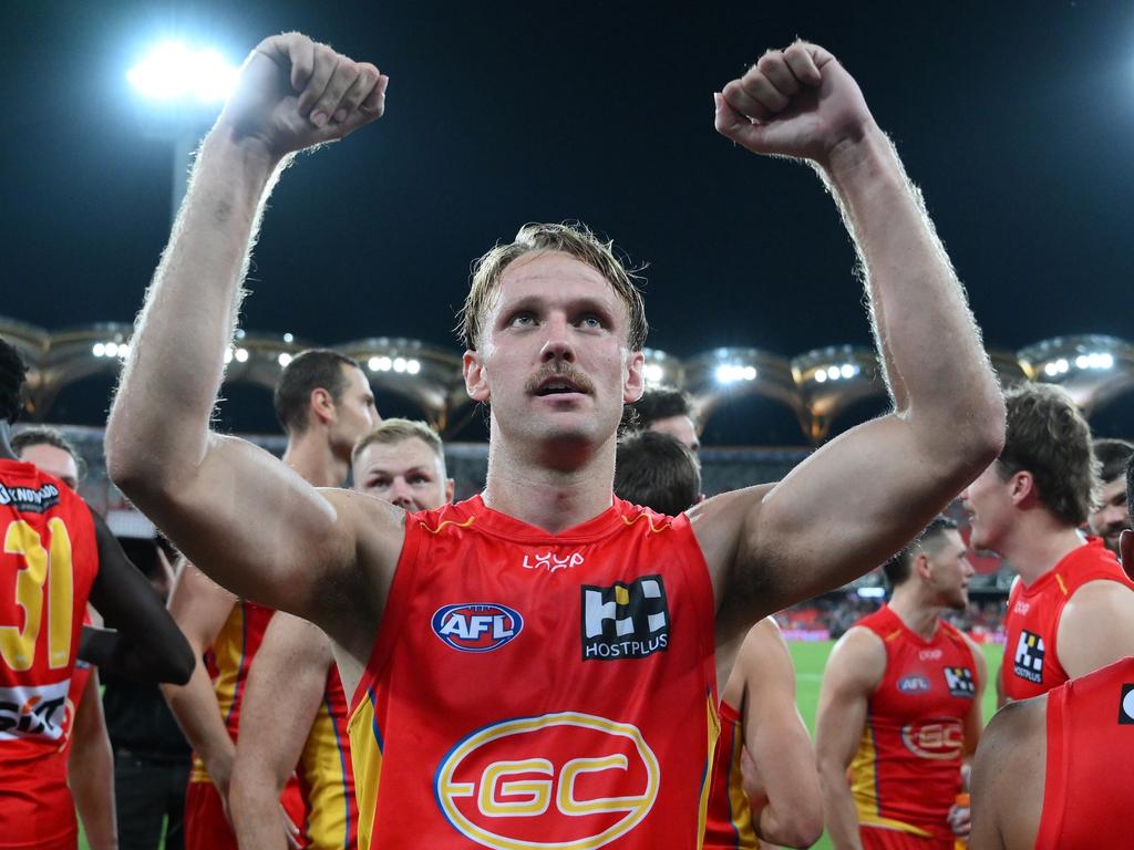 Jack Lukosius arrives at Port from Gold Coast. Picture: Matt Roberts/AFL Photos/via Getty Images