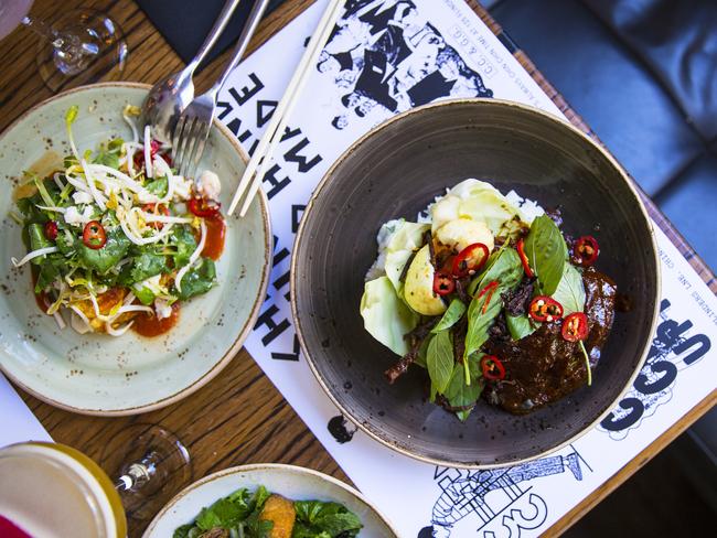 ESCAPE: Asian inspired food from Chin Chin, Flinders Lane, Melbourne. Picture: Visit Victoria