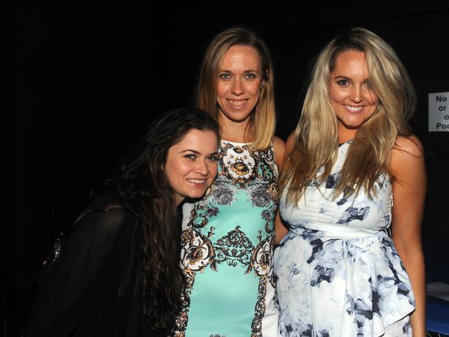SAVVY Molly Wilkinson, Alycia Trait and Danielle Robinson at the 2014 Queens Ball held at the Sovereign Hotel Picture Bryan Lynch