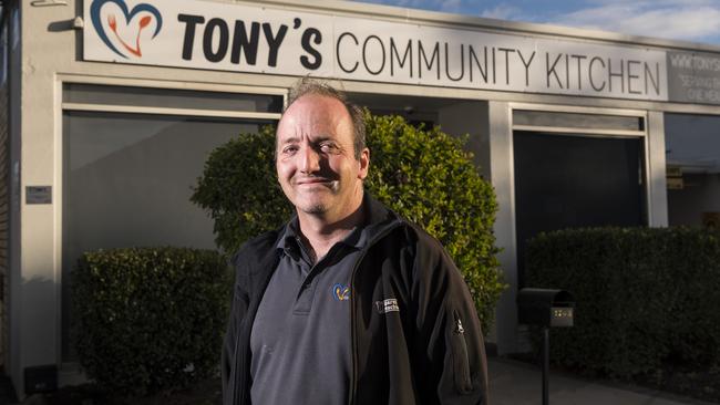 Tony's Community Kitchen founder Tony Hurle: ““He was always softly-spoken and we never had any issues.”