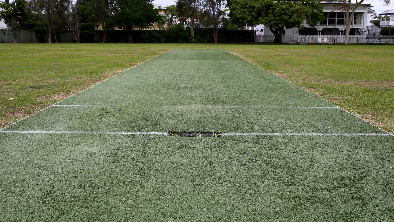 Wicket at Kalinga Park. Picture David Clark