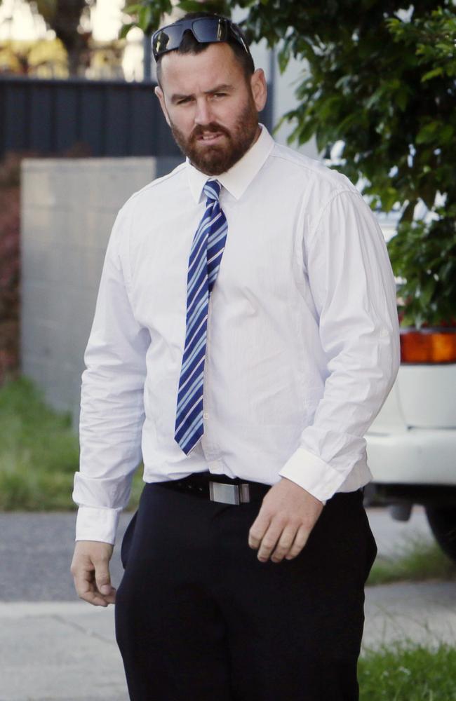 Steven Michael Smith arrives at Maroochydore Magistrates Court.