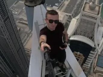 Remi Lucidi, a daredevil known for competing in extreme sports, was found dead after falling from a Hong Kong building's 68th floor. Picture: remnigma/Instagram