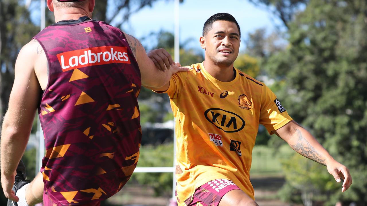 Anthony Milford is determined to get back to his best form for the Broncos. Picture: Annette Dew