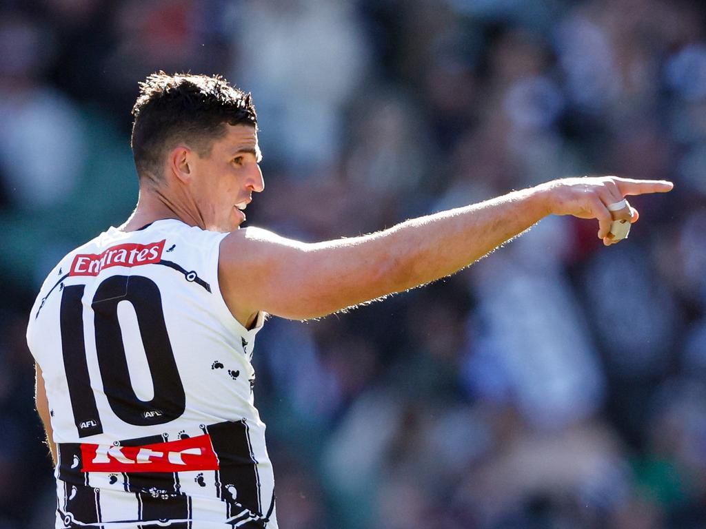 Could Scott Pendlebury be the first Tasmania Devils coach? Picture: Dylan Burns/AFL Photos