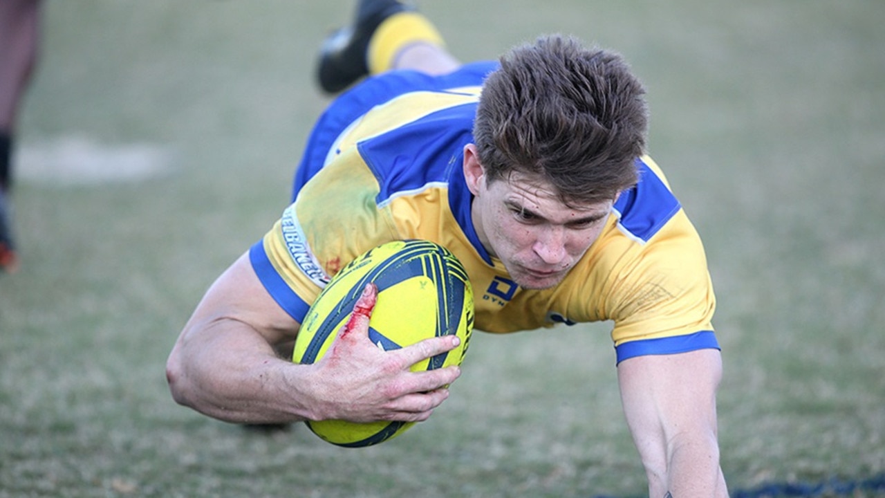 Nick Chapman in action for Brisbane City in the 2019 NRC competition. Picture: Sportography