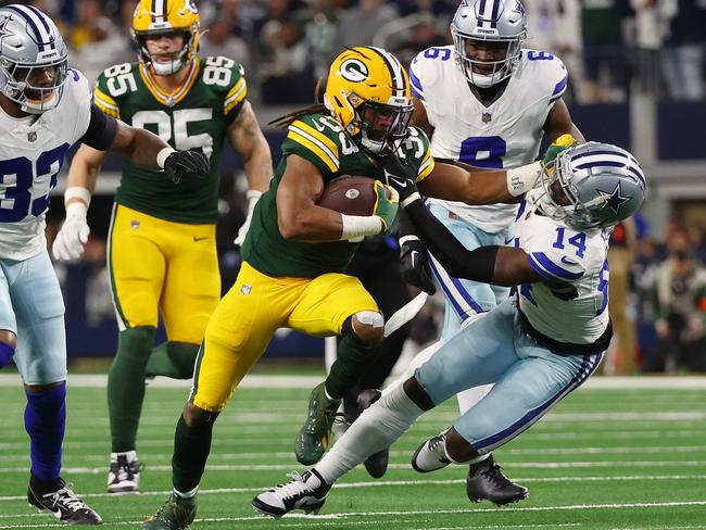 The Green Bay Packers defeated the Dallas Cowboys earlier this year, demonstrating the equalisation of the NFL. Picture: Getty Images