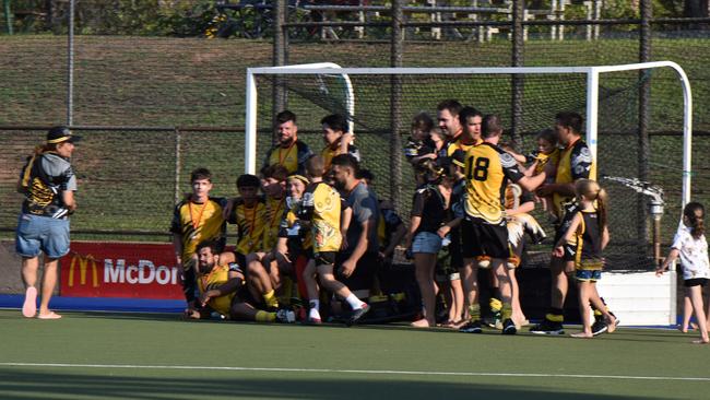 Photos from Darwin B-grade hockey grand final day. Picture: Darcy Jennings.