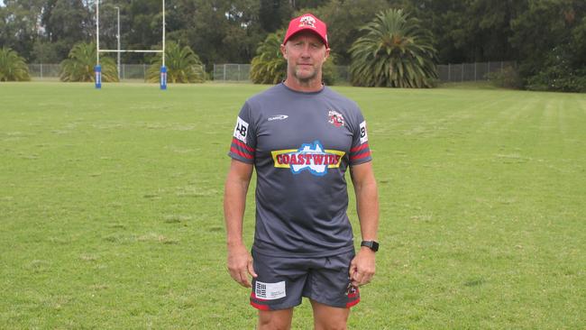 Shaun Timmins, new SG Ball coach for the Illawarra Steelers. Picture: Kevin Merrigan