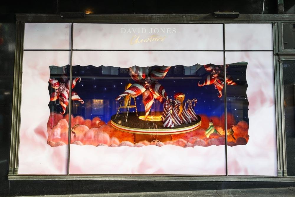 David Jones unveils Christmas windows, activities and immersive