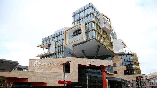 New University of Newcastle building in the CBD.