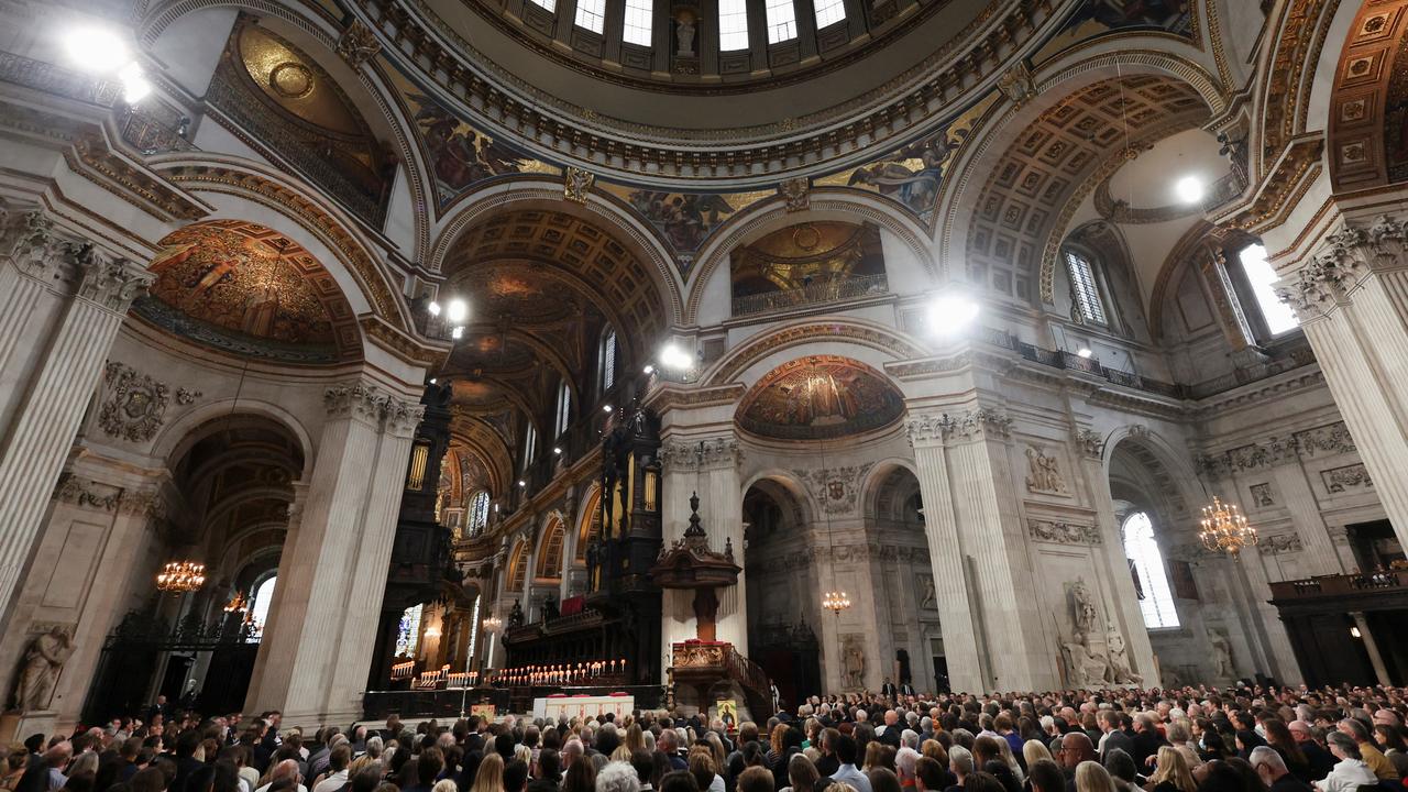 A Service of Prayer and Reflection at St Paul's Cathedral. Picture: Getty.