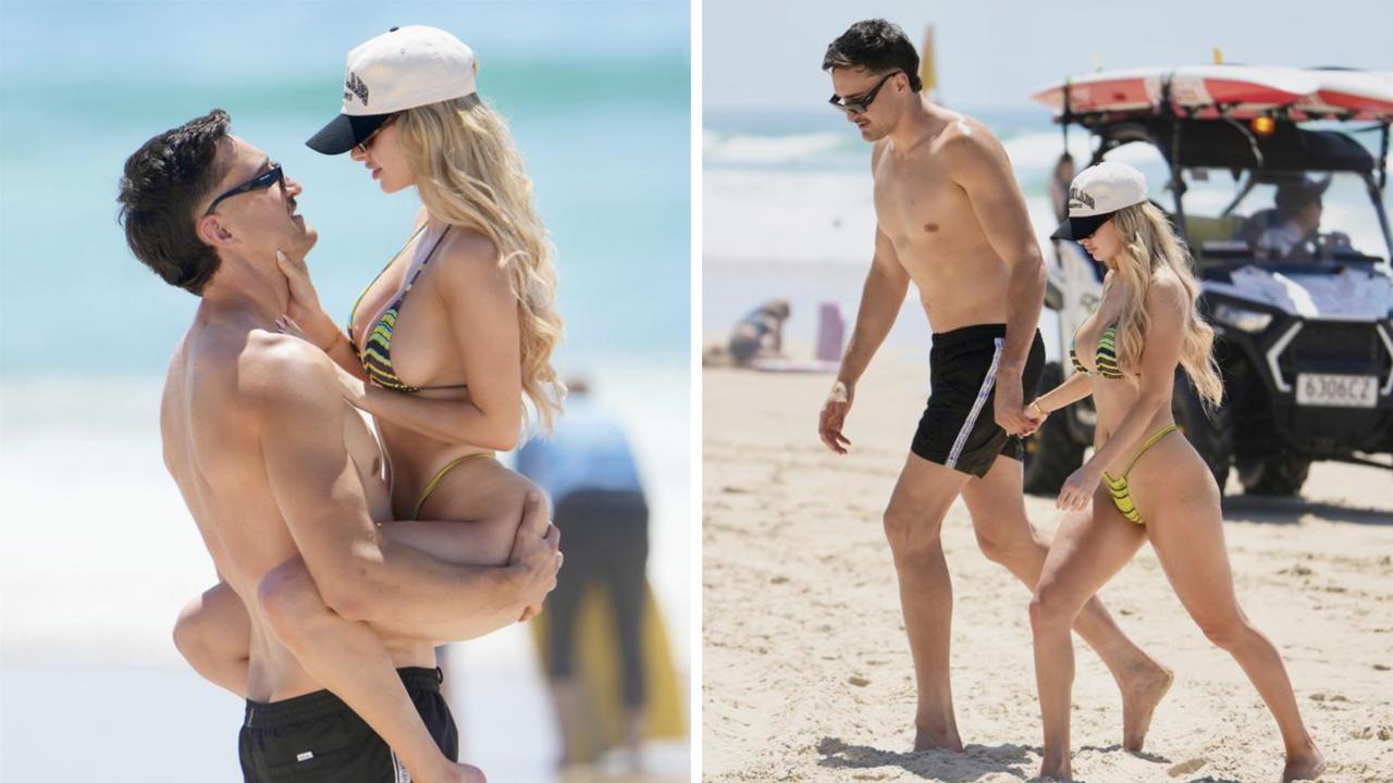 Australia’s ‘hottest’ WAG Chelsea Becirevic’s loved-up display with Ivan Soldo