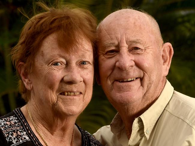 Roz and Ross Tucker are celebrating their 50th wedding anniversary. Picture: Evan Morgan