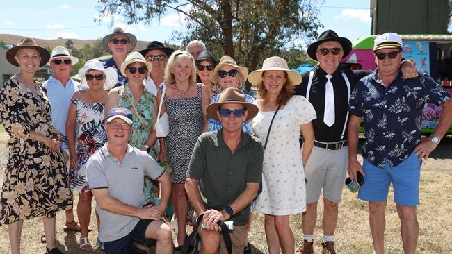 ALEXANDRA, AUSTRALIA - MARCH 16 2024 The Cotters attend the 2024 Alexandra Picnic Cup Picture: Brendan Beckett